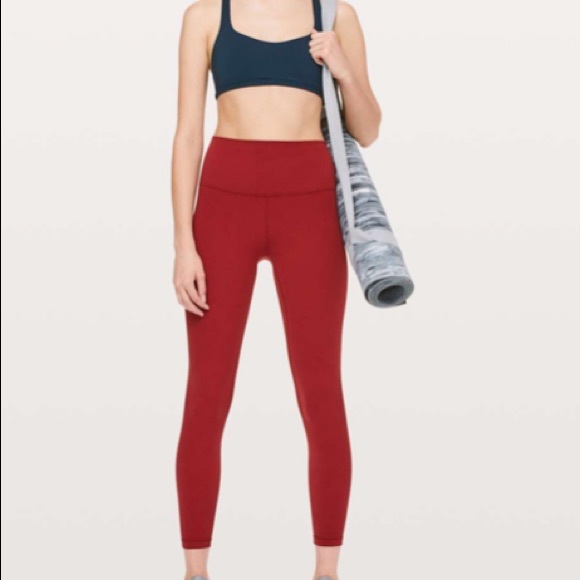 lululemon athletica Pants - Lululemon Align 25” Dark Sport Red
